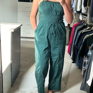 GREEN JUMPSUIT